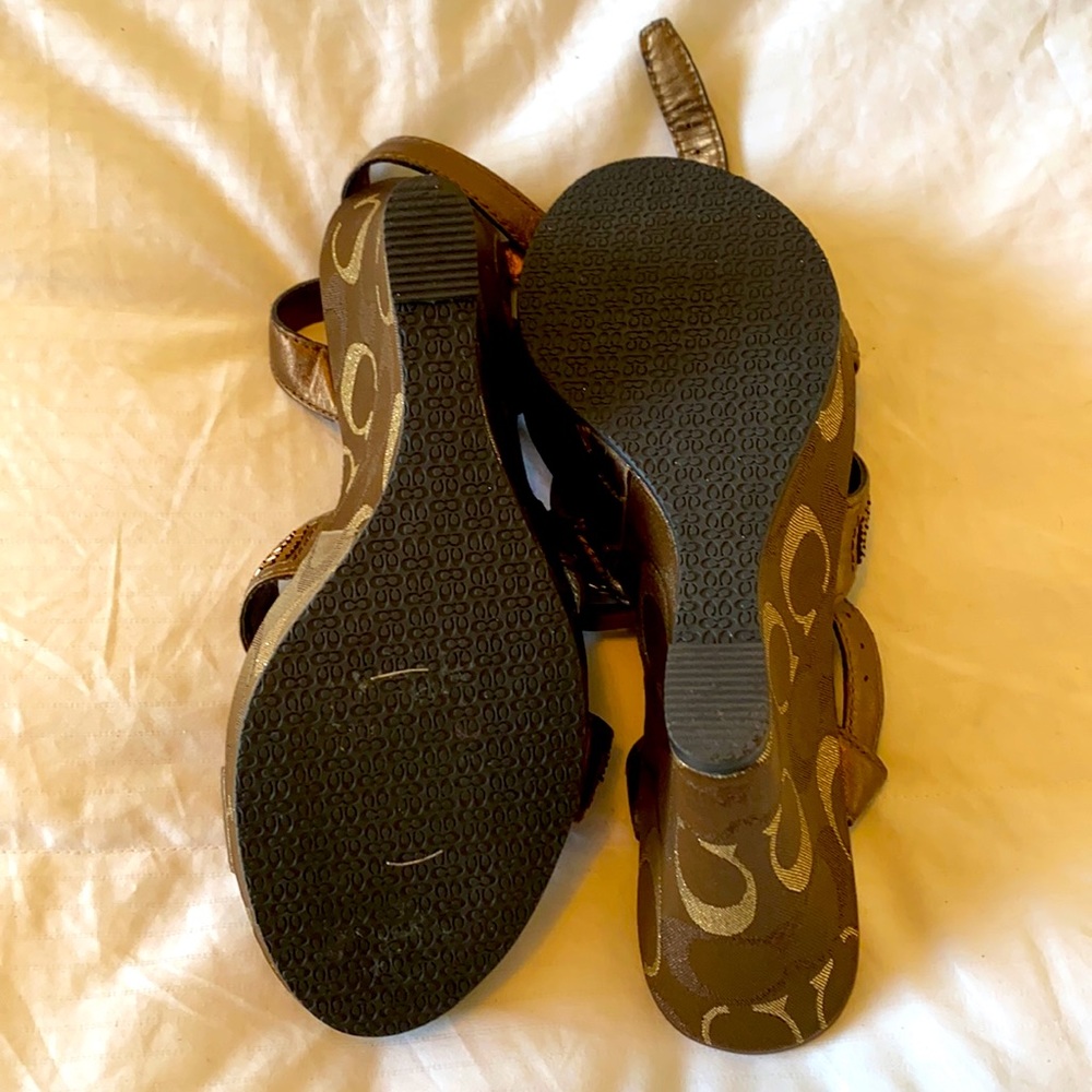 Coach Wedges - Picture 5 of 5